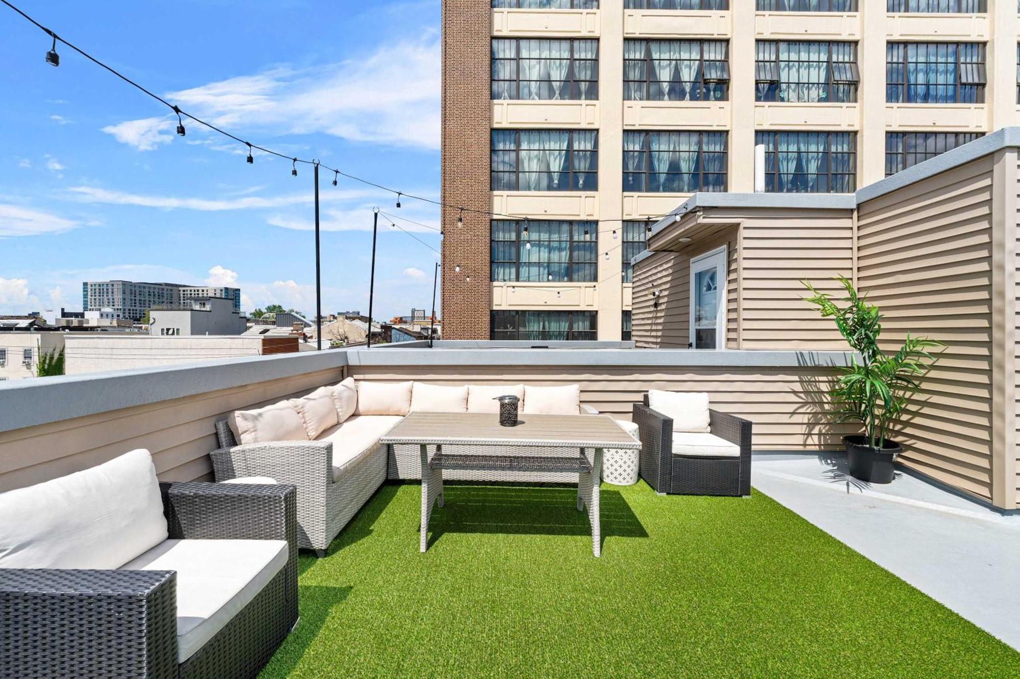 Brand New Dbl Unit Roofdeck Outdoor Patio Villa Philadelphia Eksteriør bilde