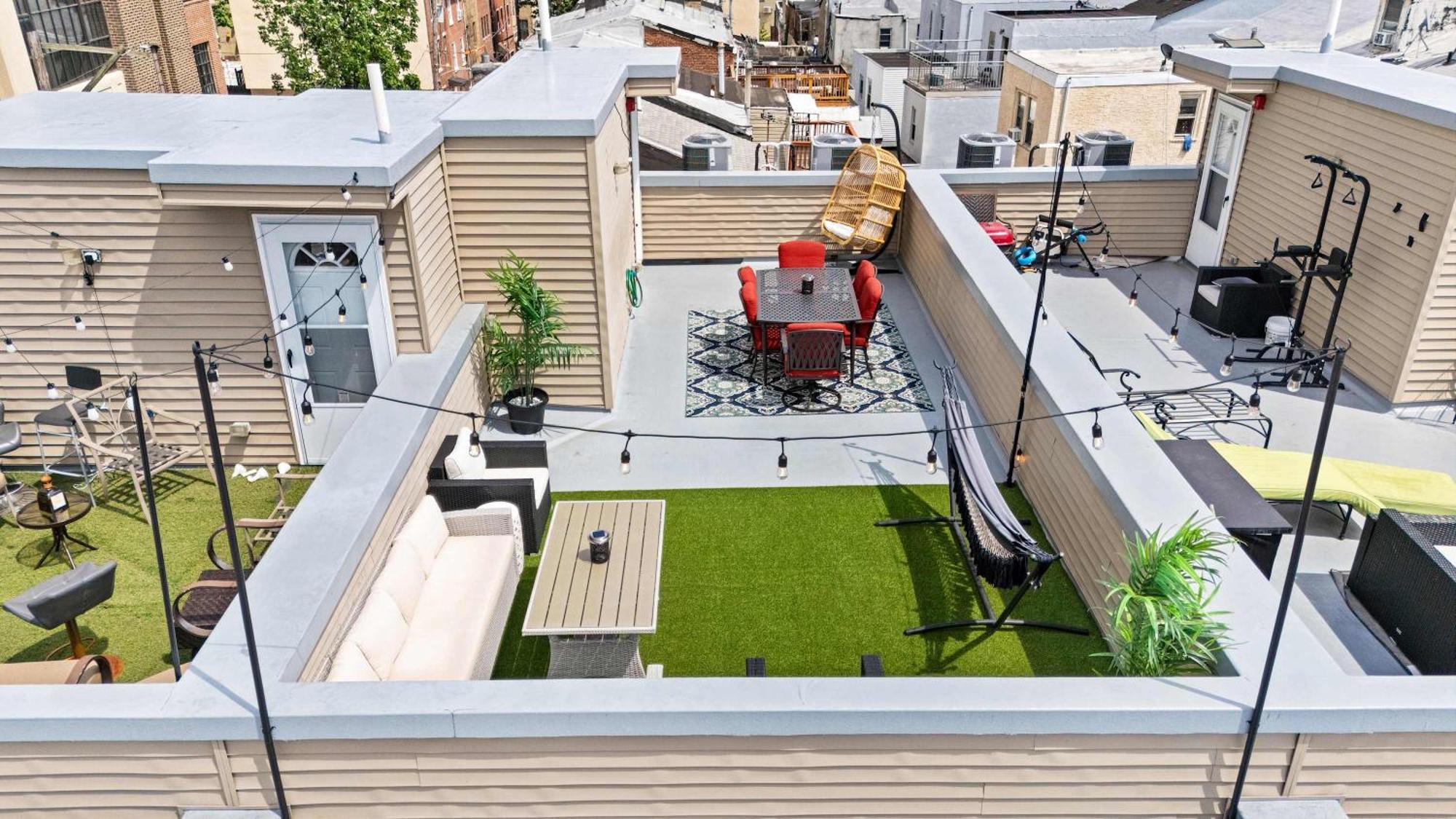 Brand New Dbl Unit Roofdeck Outdoor Patio Villa Philadelphia Eksteriør bilde