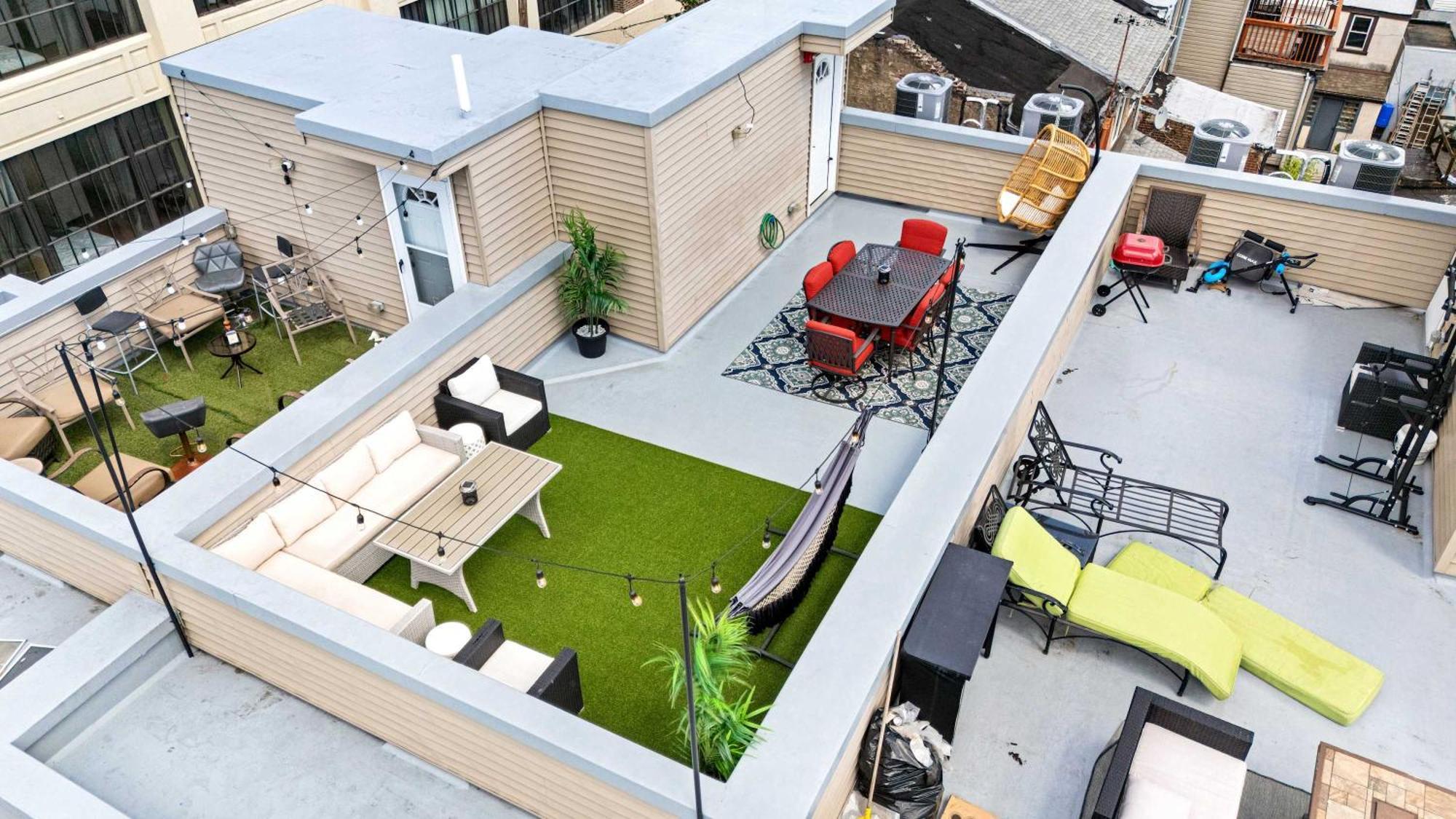 Brand New Dbl Unit Roofdeck Outdoor Patio Villa Philadelphia Eksteriør bilde