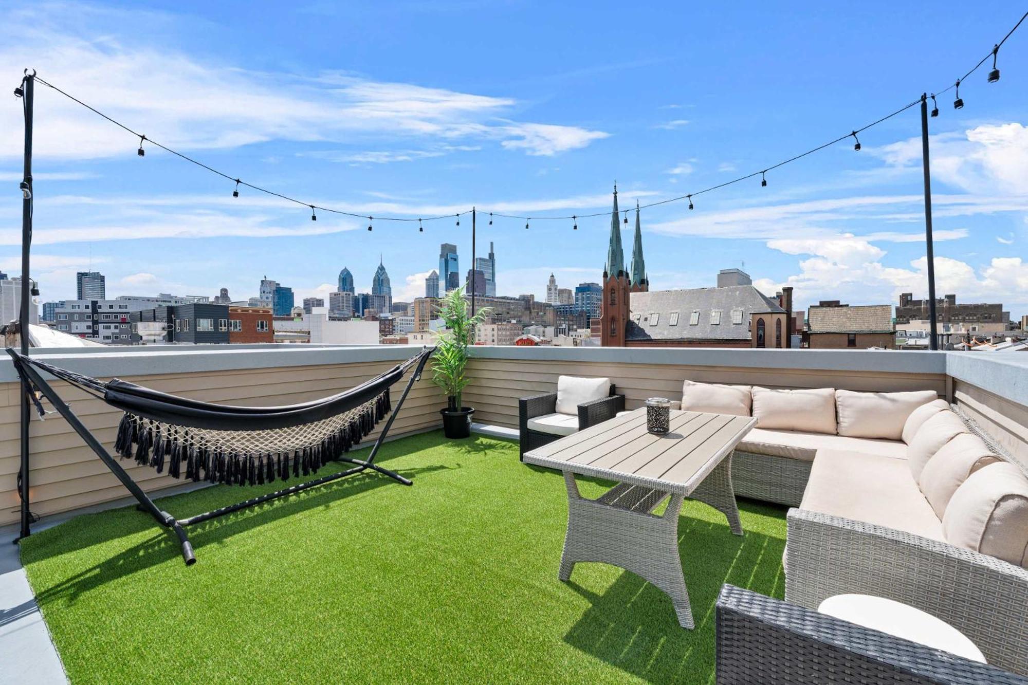 Brand New Dbl Unit Roofdeck Outdoor Patio Villa Philadelphia Eksteriør bilde
