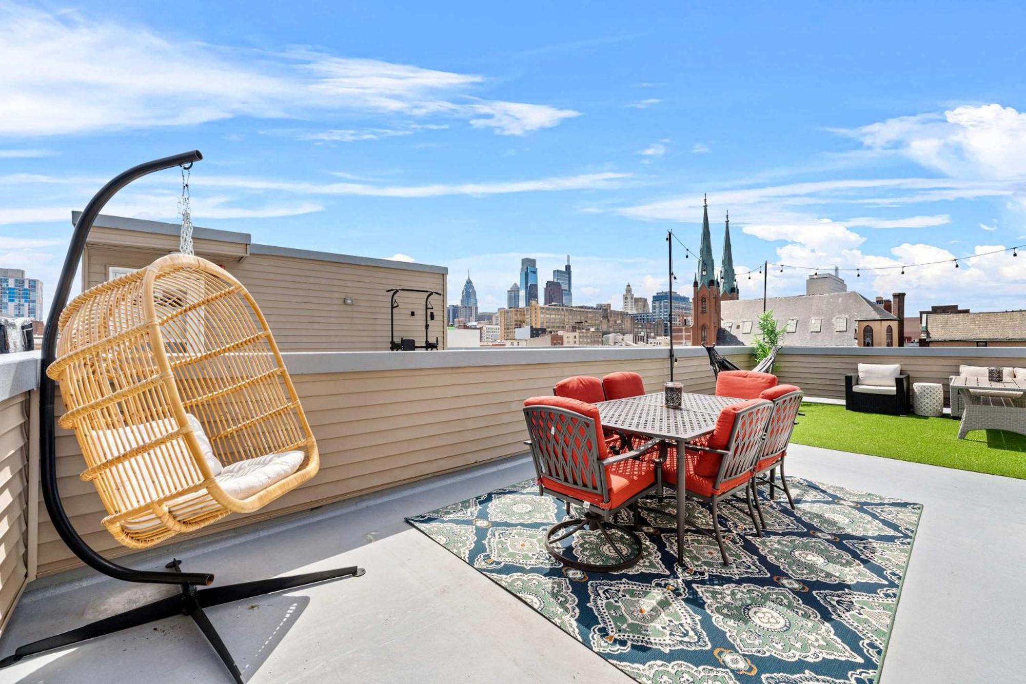 Brand New Dbl Unit Roofdeck Outdoor Patio Villa Philadelphia Eksteriør bilde